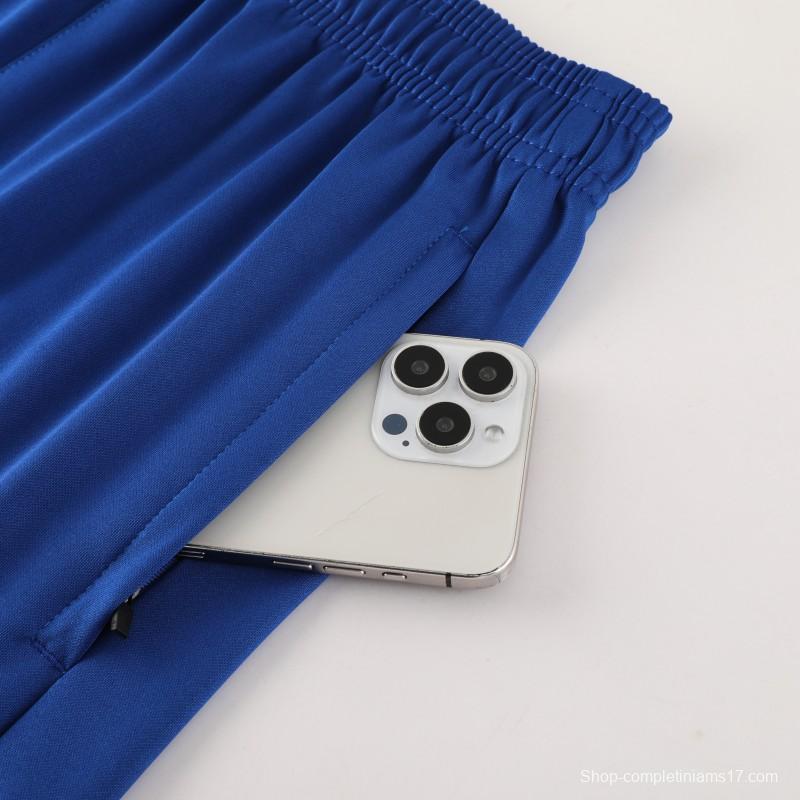 2025 Netherlands Blue Short Sleeve+Soccer Shorts