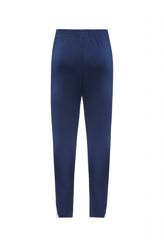 2025 France Royal Blue Half Zipper Jacket+Long Pants