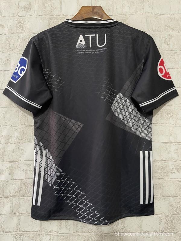 25/26 Sligo GAA Black with Geometric Pattern Jersey