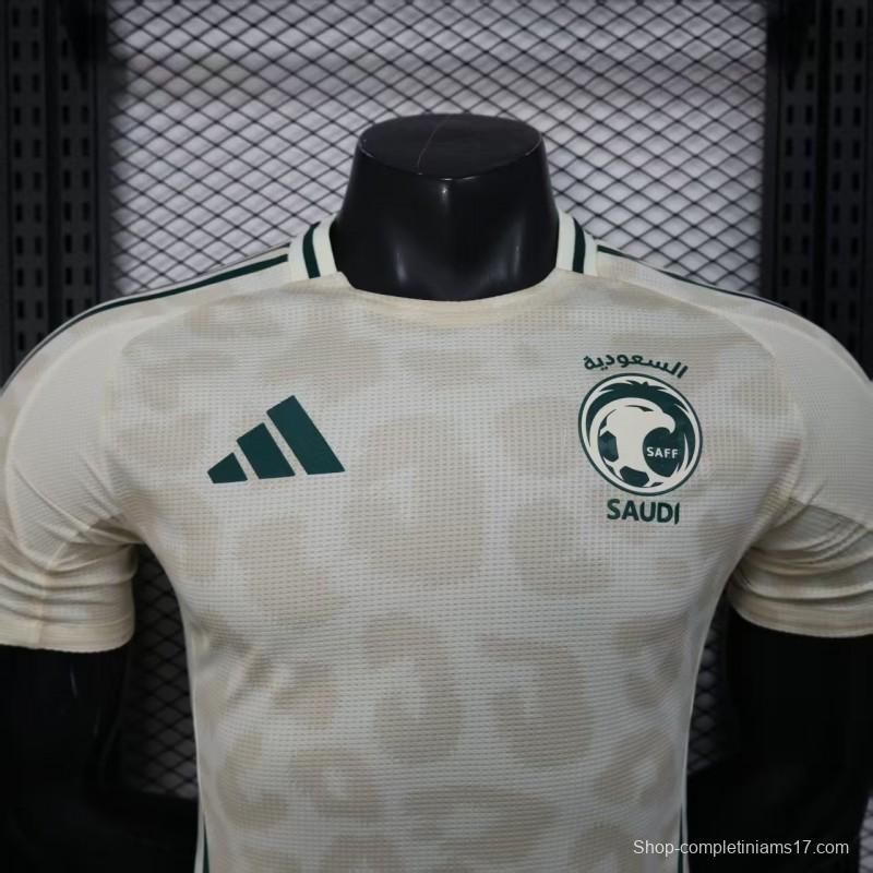 Player Version 2025 Saudi Arabia Away Jersey