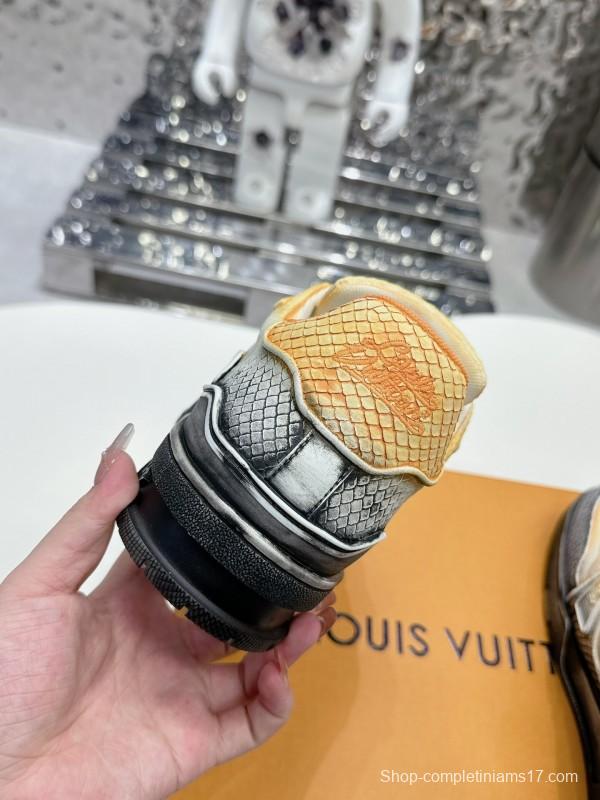 Louis Vuitton LV Trainer Basketball Series Retro Sneakers - LY00430