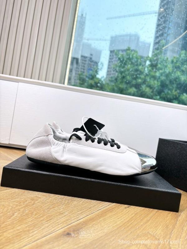 Prada 2025 SS Metal Toe Thin Sole Training Shoes Casual Footwear - LY00280
