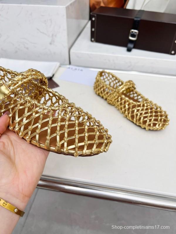 Alaia Handwoven Ballet Dance Shoes with Inner Height Increase - LY00280