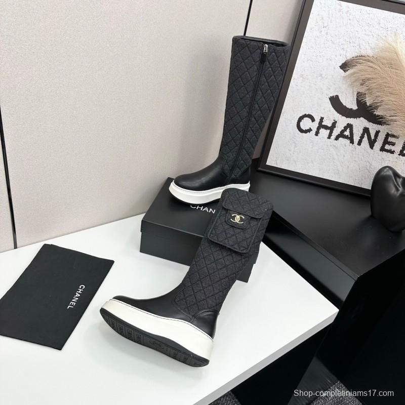 Chanel 2025/SS Short Boots Essential Autumn Winter Item - L Y00420