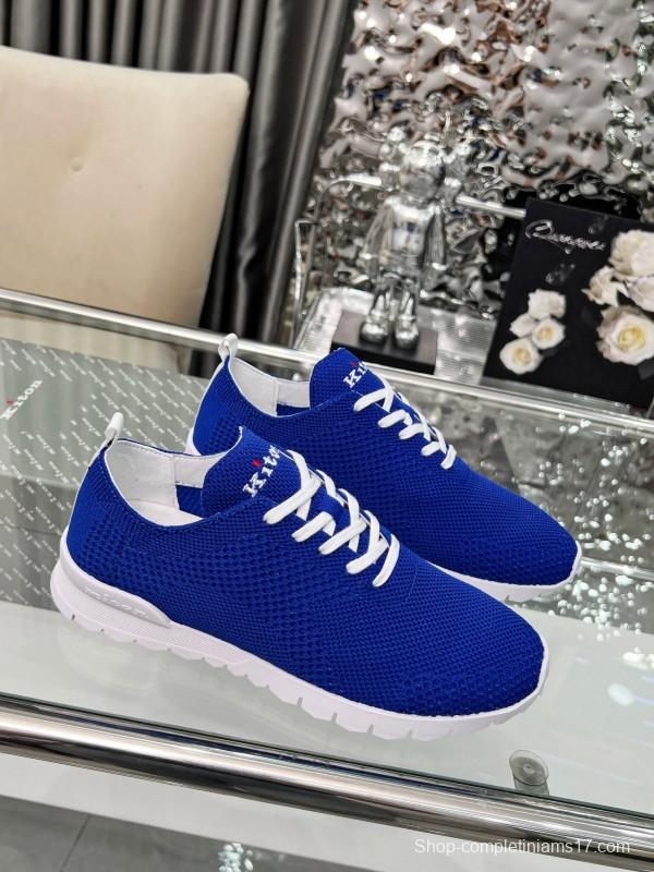 Kiton Four Seasons Classic Casual Knit Shoes - KFY00300