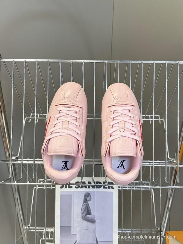 Louis Vuitton 2025 SS Pharrell Williams Collaboration Thick Sole Sneakers Retro Running Shoes - KFY00380