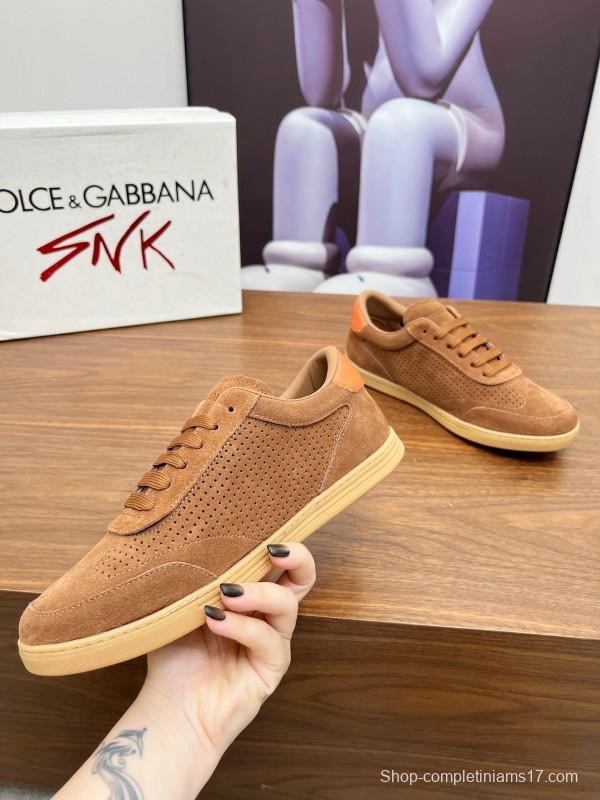 Dolce & Gabbana 2025 SS Casual Shoes with Exaggerated Fashion Style - AS00270