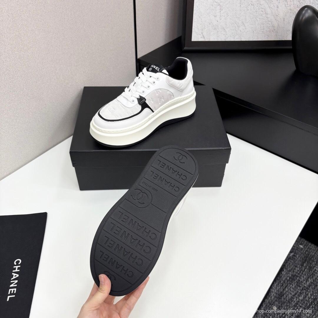 Chanel 2025 SS Panda Casual Sneakers - LY00340