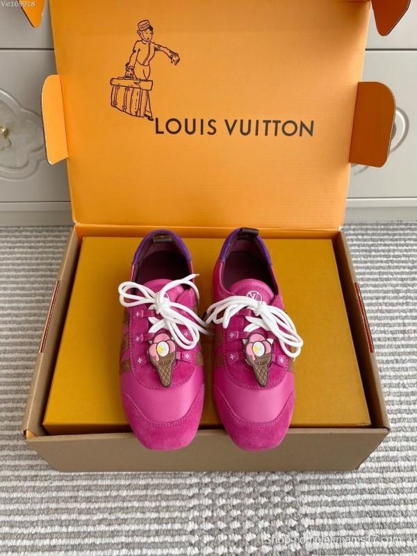 Louis Vuitton SNEAKERINA Ballet Sneakers Couple Edition with Chip - AS00350