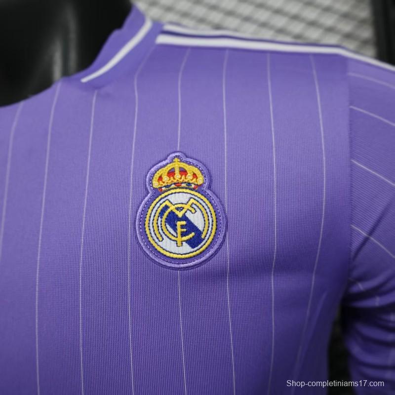 Player Version 25/26 Real Madrid Purple Adidas Original Jersey