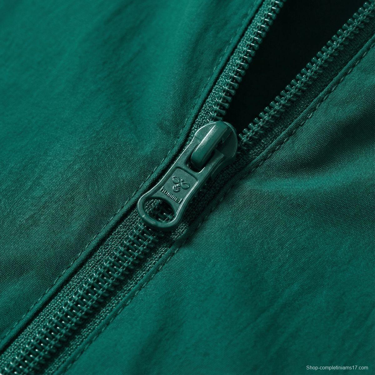 2026 Real Betis Green And Yellow  Reversible Full Zipper Jacket