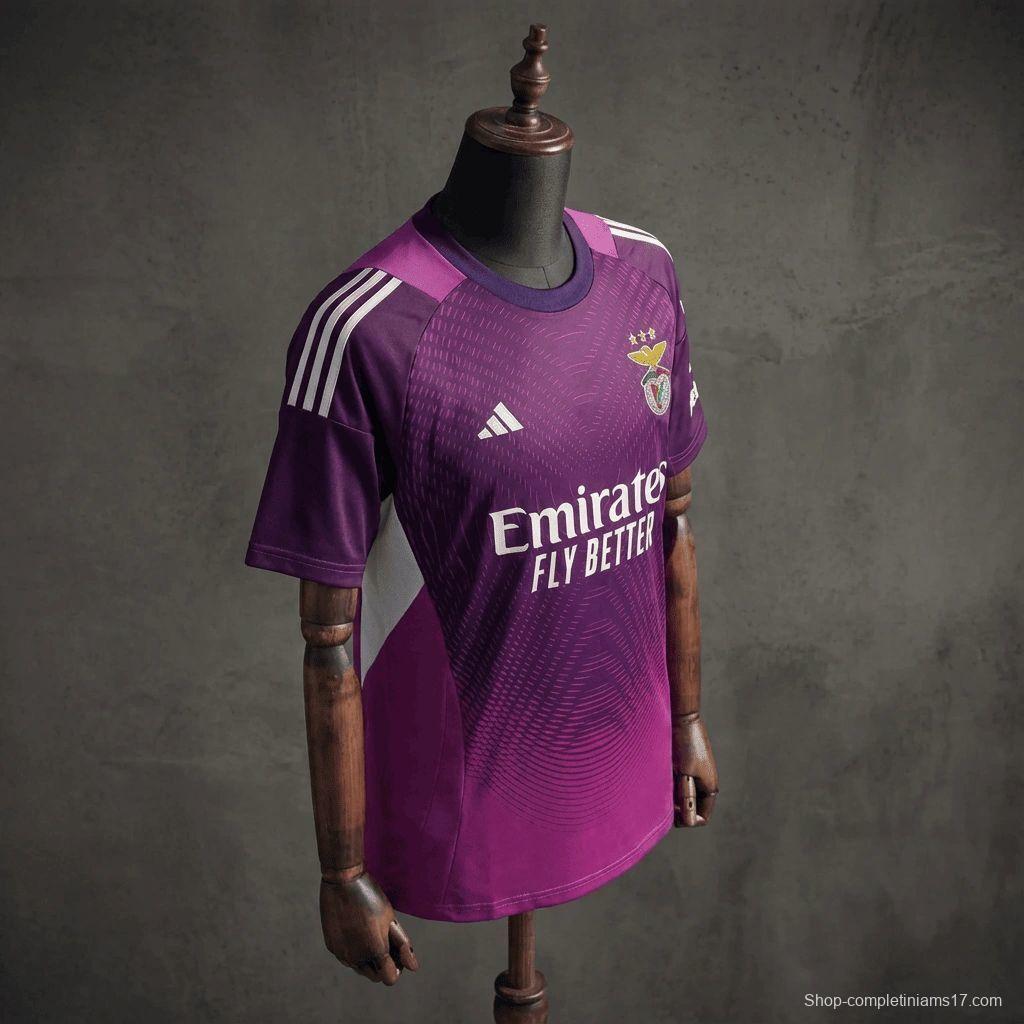25/26 Benfica Goalkeeper Purple Jersey