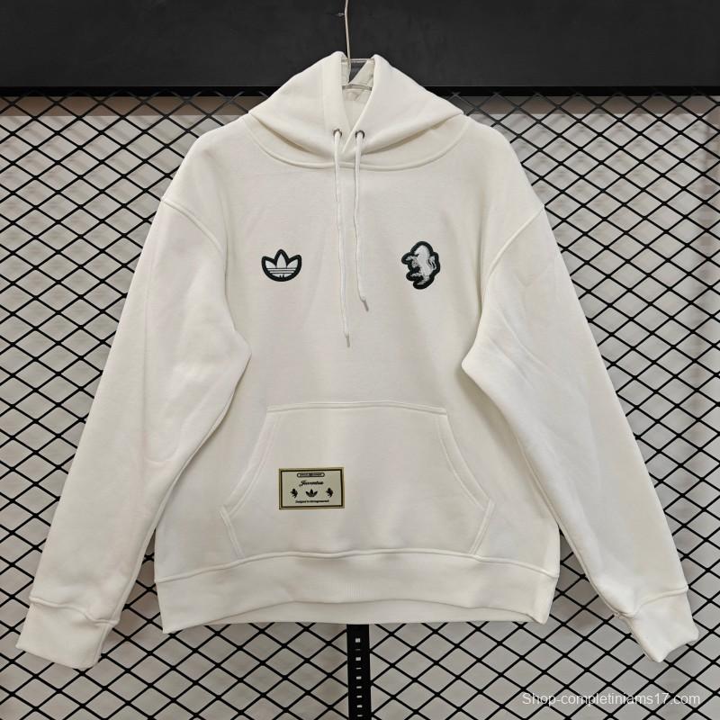 25/26 Juventus Embroidered Logo Hoodie 9 Colors