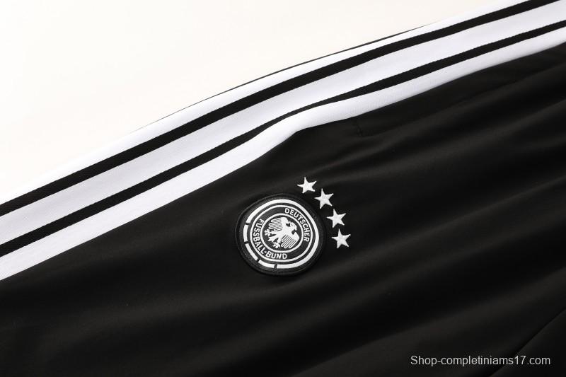 2026 Germany Black Full Windbreaker + Long Pants
