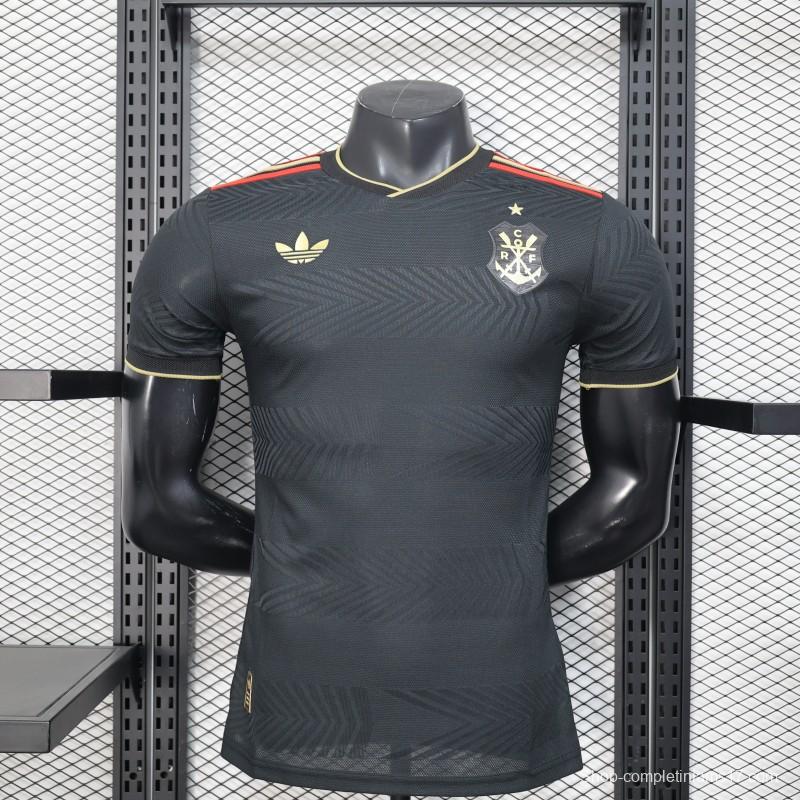 25/26 Player Version  Flamengo Away Black Jersey