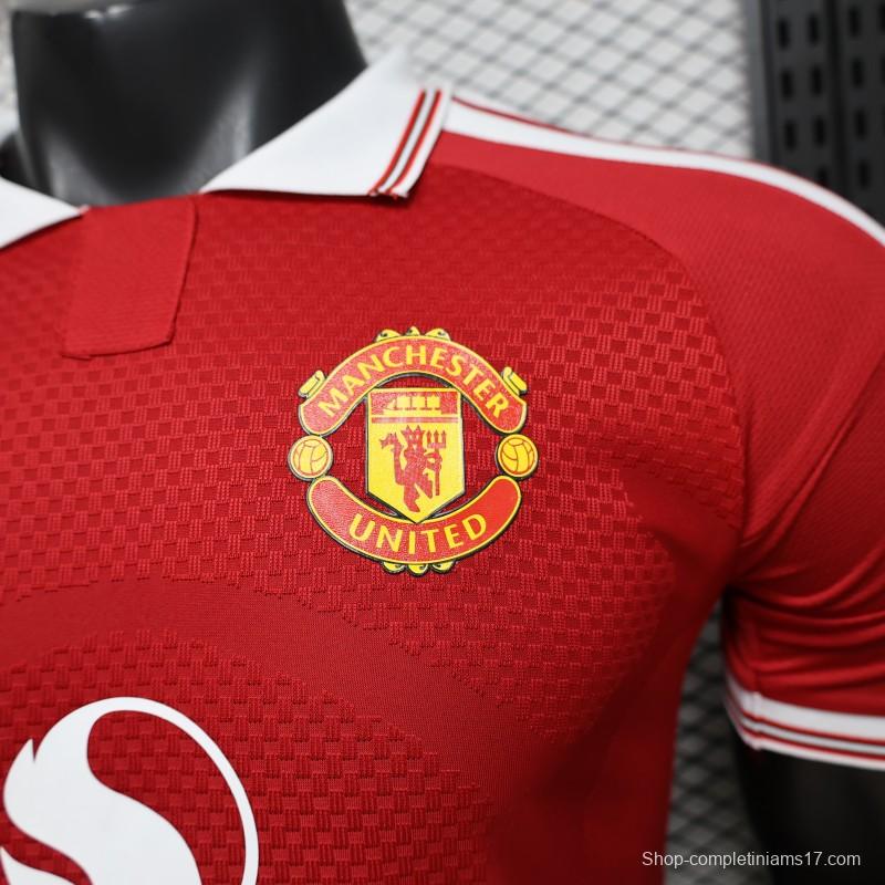 Player Version 26/27 Manchester United Home Jersey