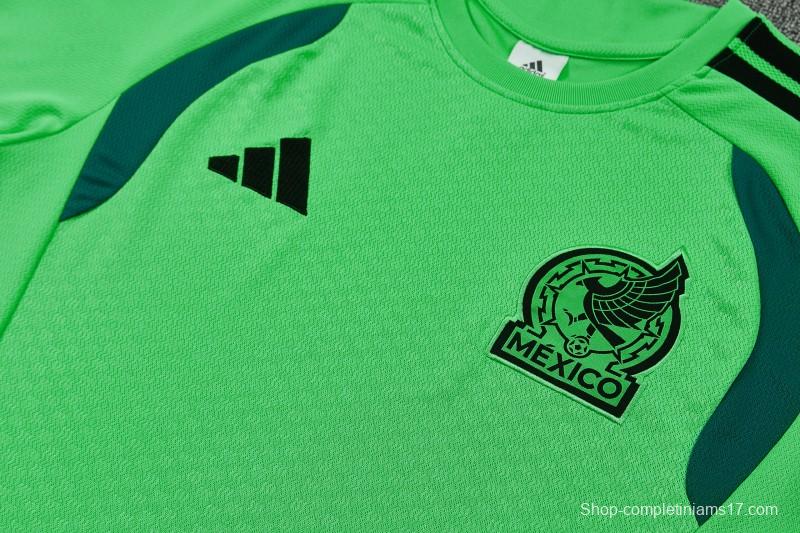 26/27 Mexico Green Short Sleeve+Soccer Shorts
