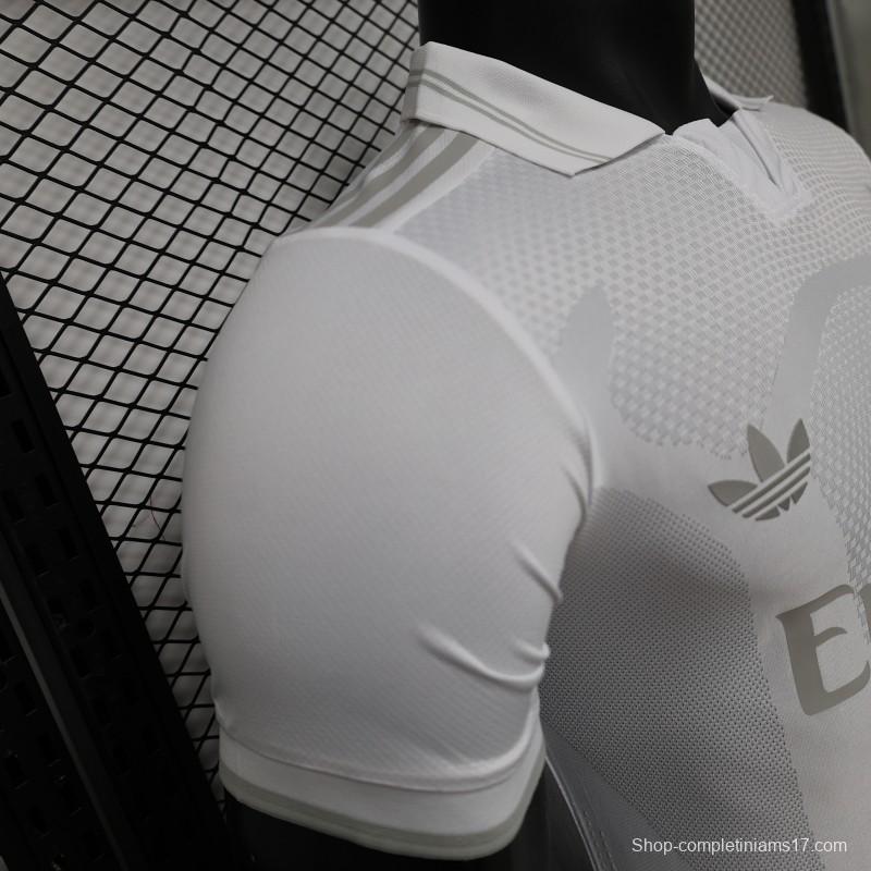 Player Version 26/27 Real Madrid All-White Tonal 125th Anniversary Jersey