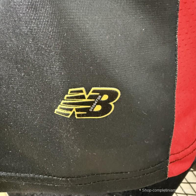 Player Version 25/26 Deportivo Toluca FC Black Jersey with Polo Collar