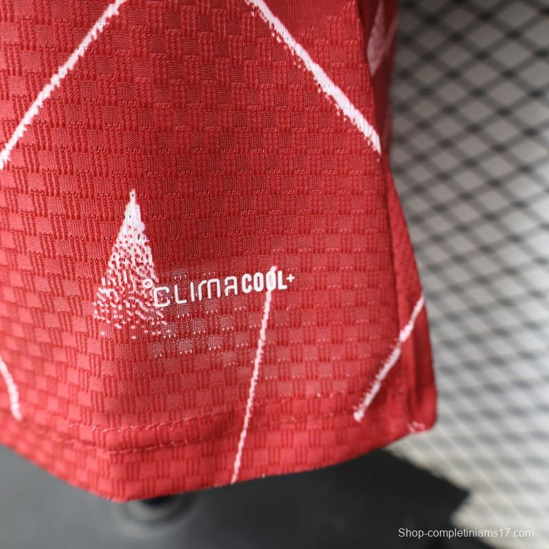 Player Version 26/27 Liverpool Red with Geometric Shatter Pattern Home Special Edition Jersey