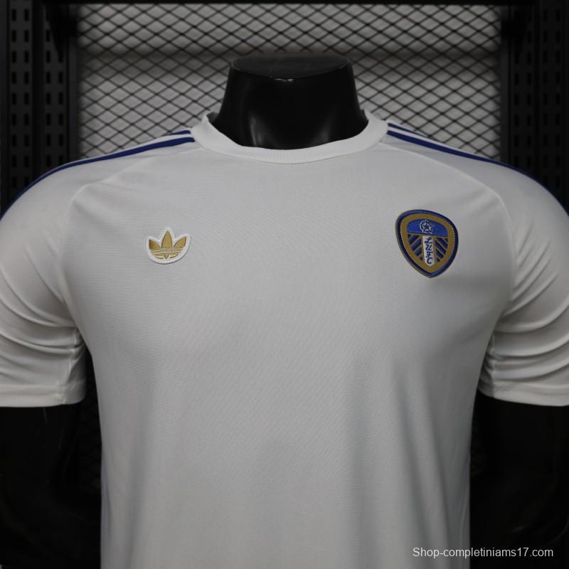 Player Version 25/26 Leeds United White  Home  Jersey