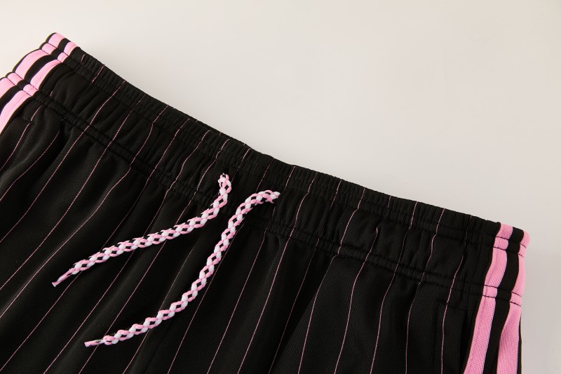 2026/27 Inter Miami CF Black Pinstripe Short Sleeve+Soccer Shorts