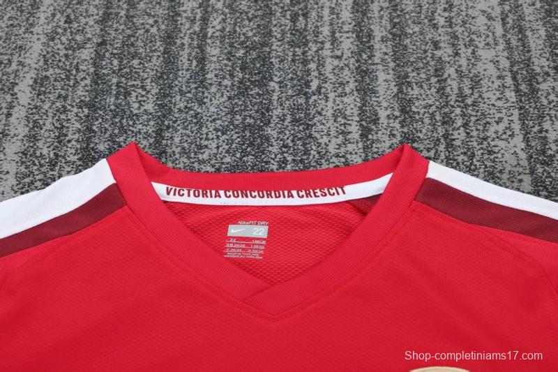Retro 08/10 Kids  Arsenal Red Home Jersey