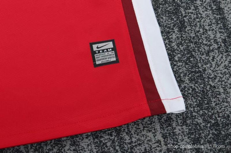 Retro 08/10 Kids  Arsenal Red Home Jersey