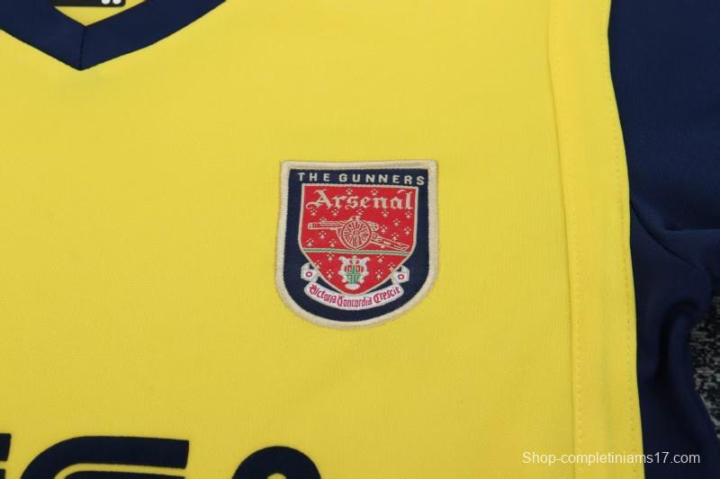 Retro Kids 00/01 Arsenal Away Jersey