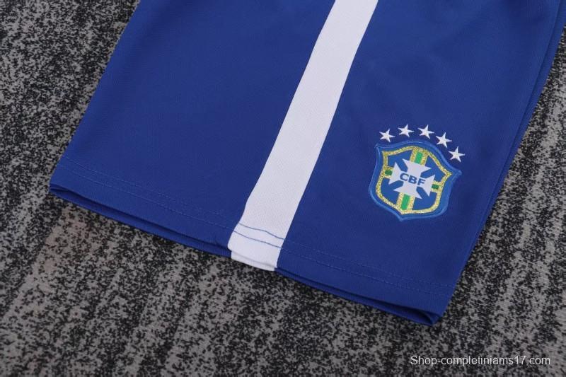 Retro 2014 Kids Brazil Home Jersey