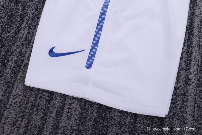 Retro 2010/11 Kids Brazil Blue & White Away Jersey
