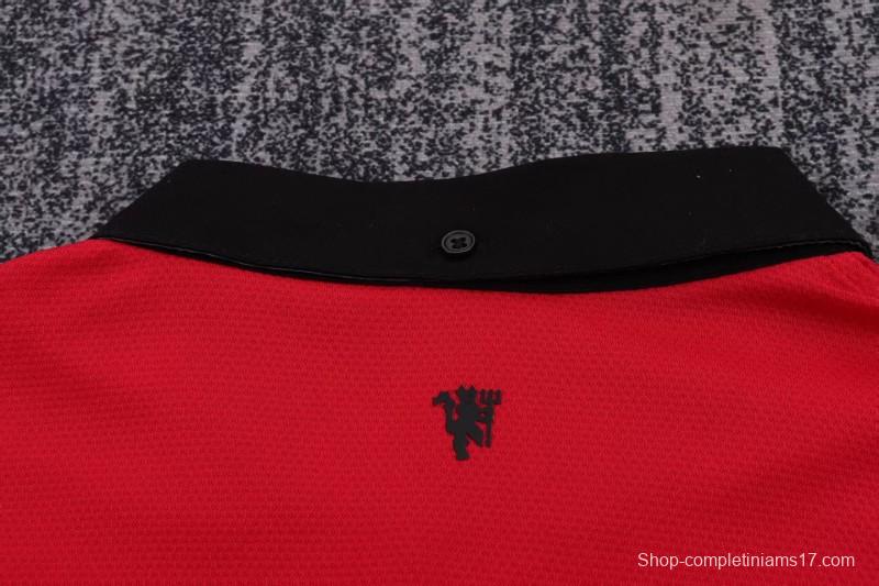 Retro Kids 13/14 Manchester United Red Home Jersey