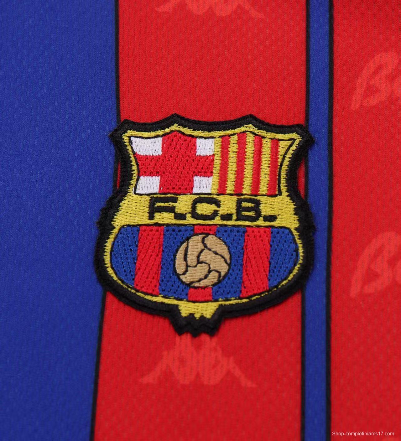 Retro Kids 97/98 Barcelona Home Jersey