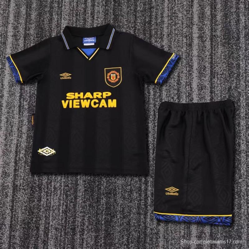 Retro Kids 93/94 Manchester United Away Jersey