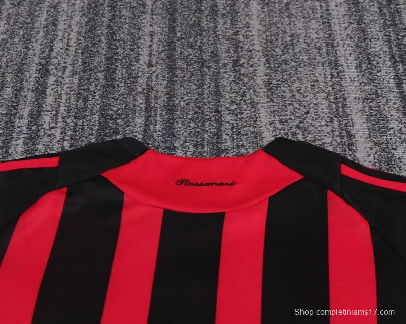 Retro Kids 08/09 AC Milan Home Jersey