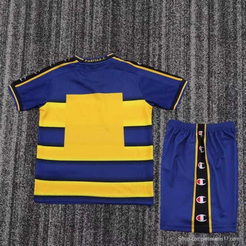 Retro Kids 01/02 Parma Home Jersey
