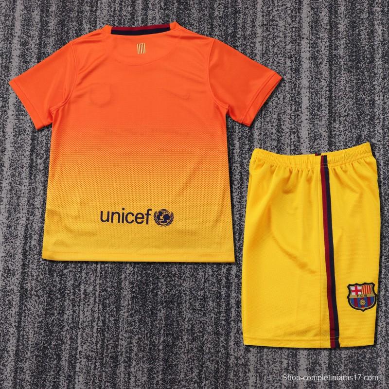 Retro Kids 12/13 FC Barcelona Away Jersey