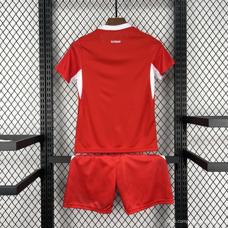 2026 Kids Switzerland World Cup Home Kit