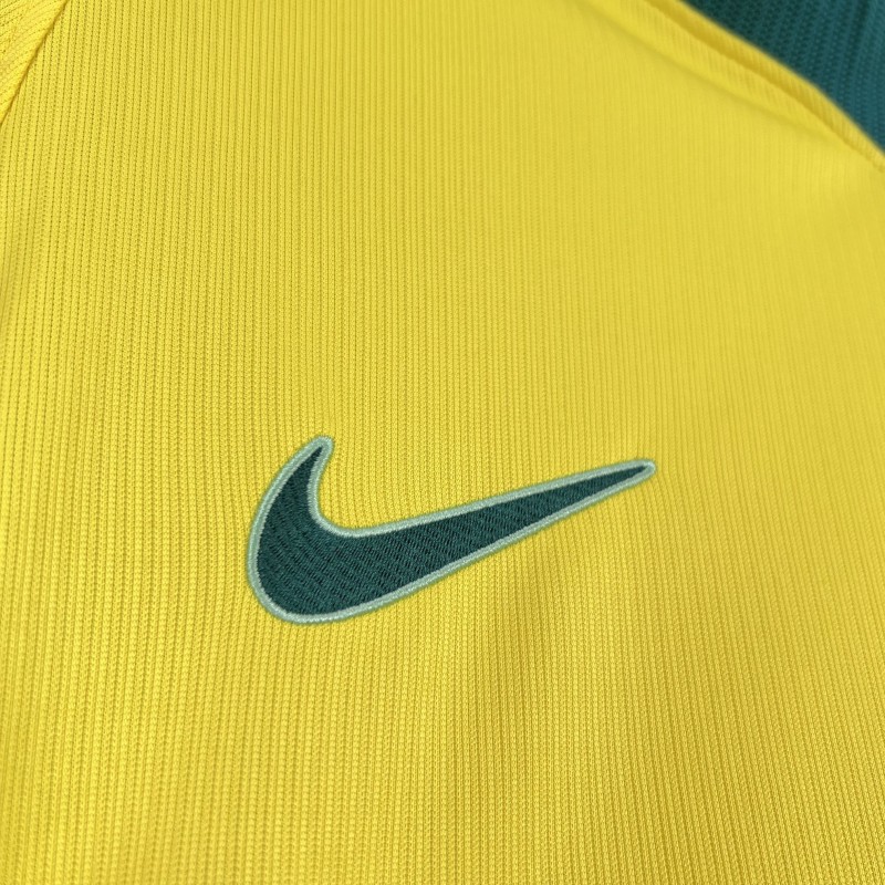 2026 Mens Brazil World Cup Home Long Sleeve Jersey