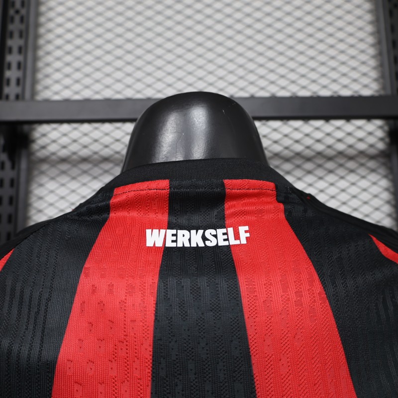 Player Version 26/27 Bayer Leverkusen Home Black Red Jersey