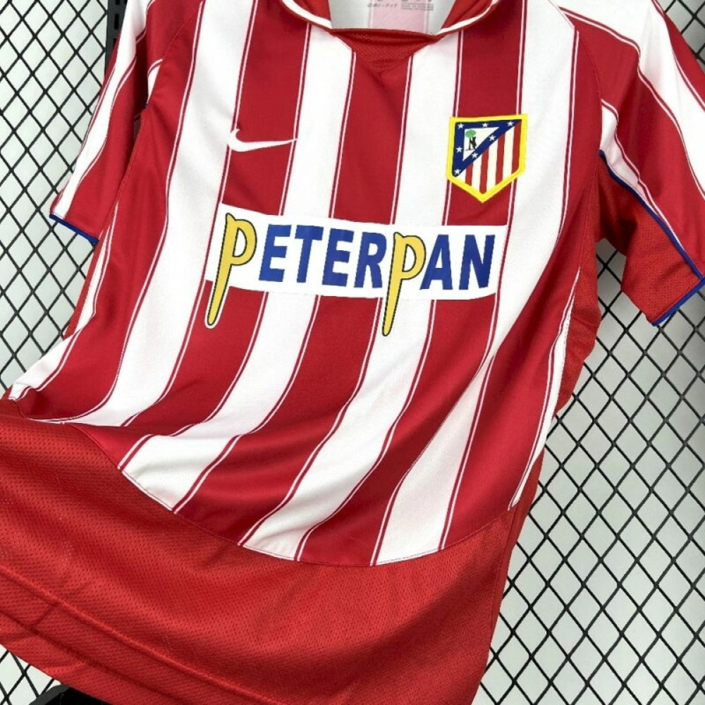 2003/04 Retro Atletico Madrid Home Jersey