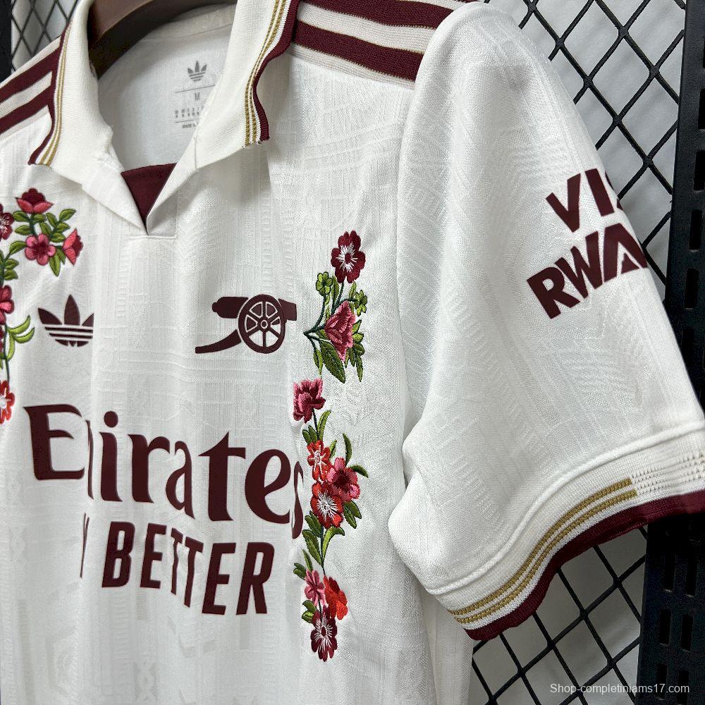 2025/26 Player Version Mens Arsenal Third-Embroidered Jersey