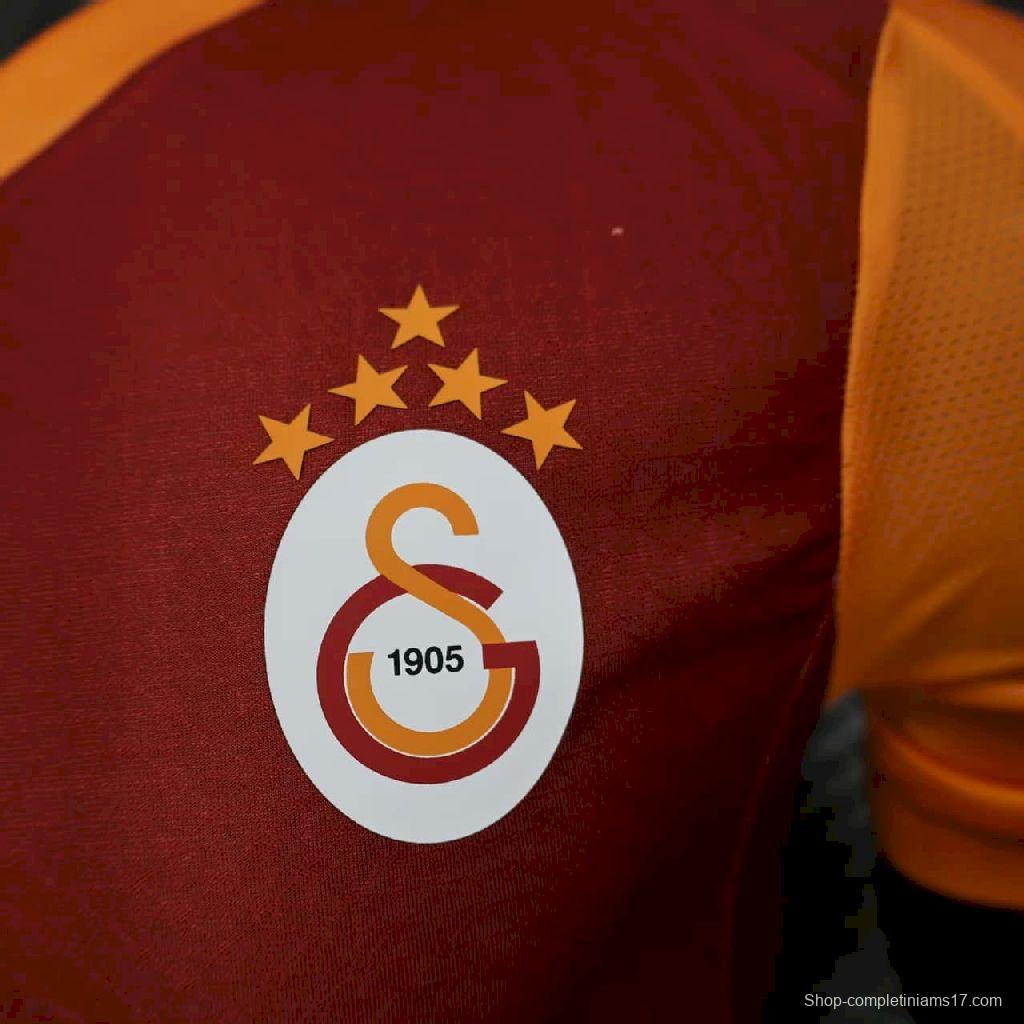 2025/26 Player Version Mens Galatasarays Home Jersey