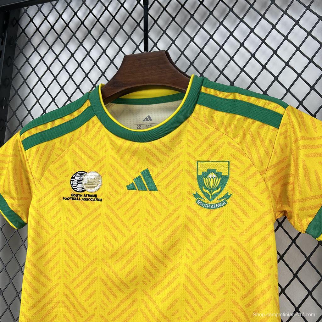 2026 Kids South Africa World Cup Home Kit