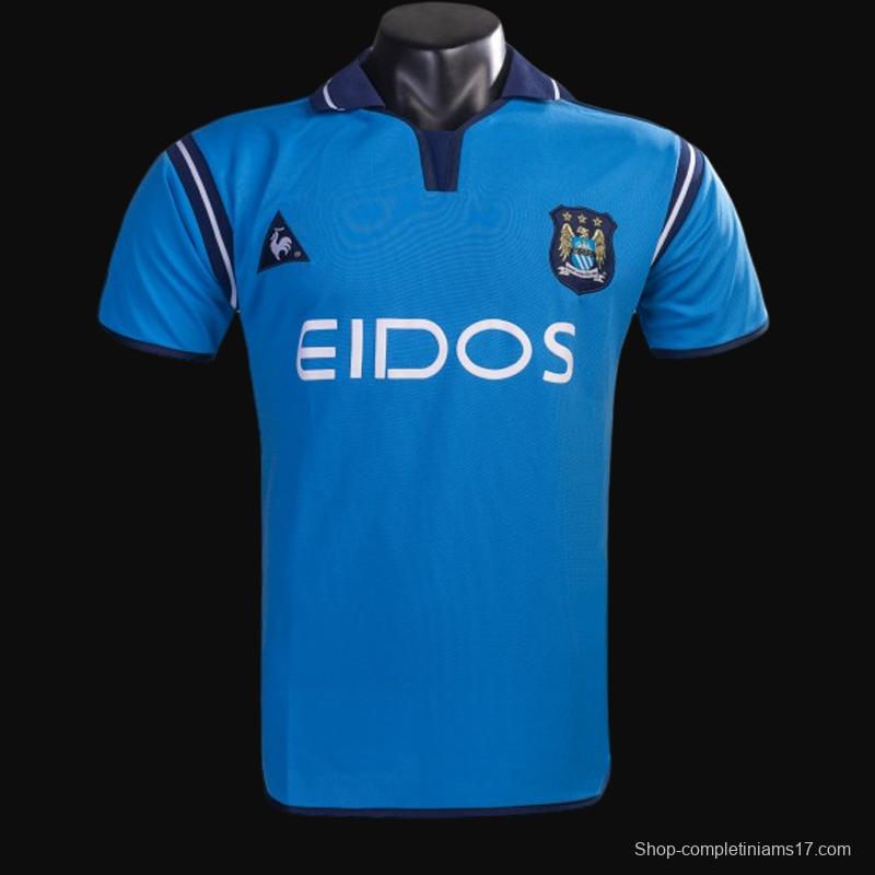 Retro 01/02 Manchester City Home Jersey