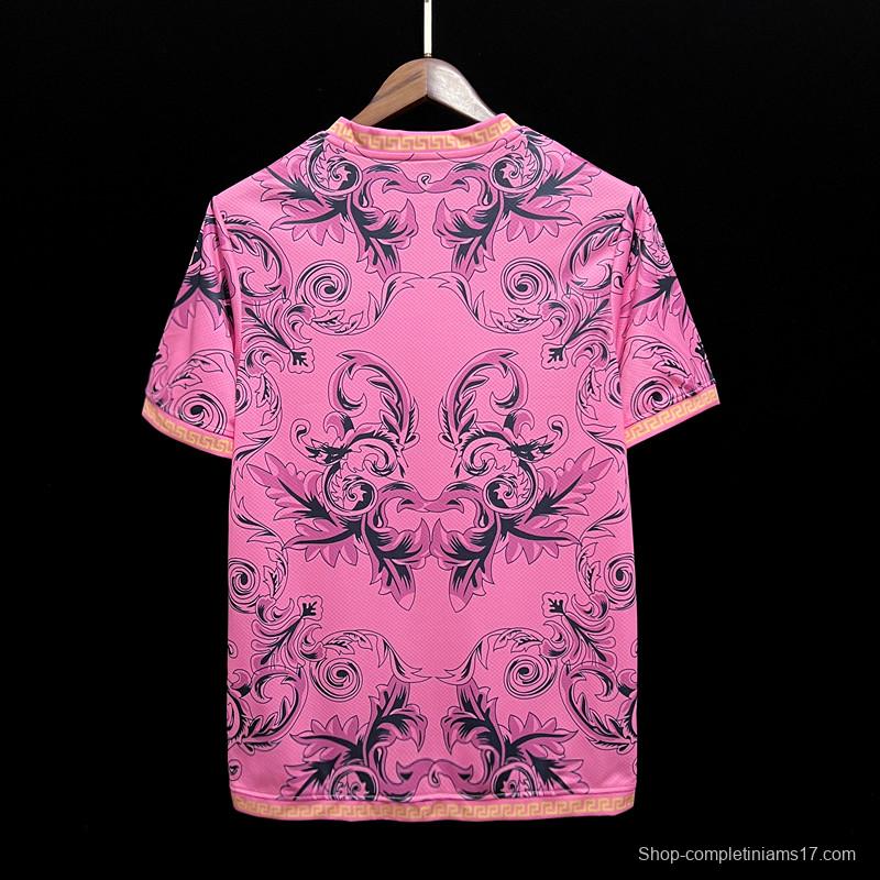 2023 Italy x Versace Special Edition PInk Jersey