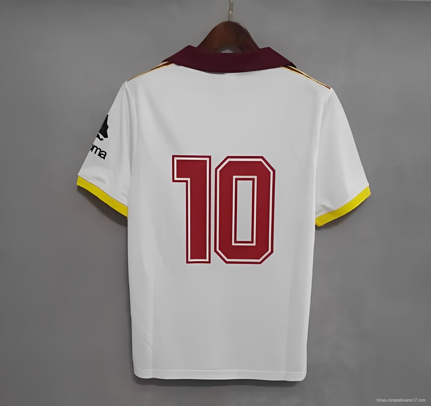 Retro 91/92 Roma Away White Jersey