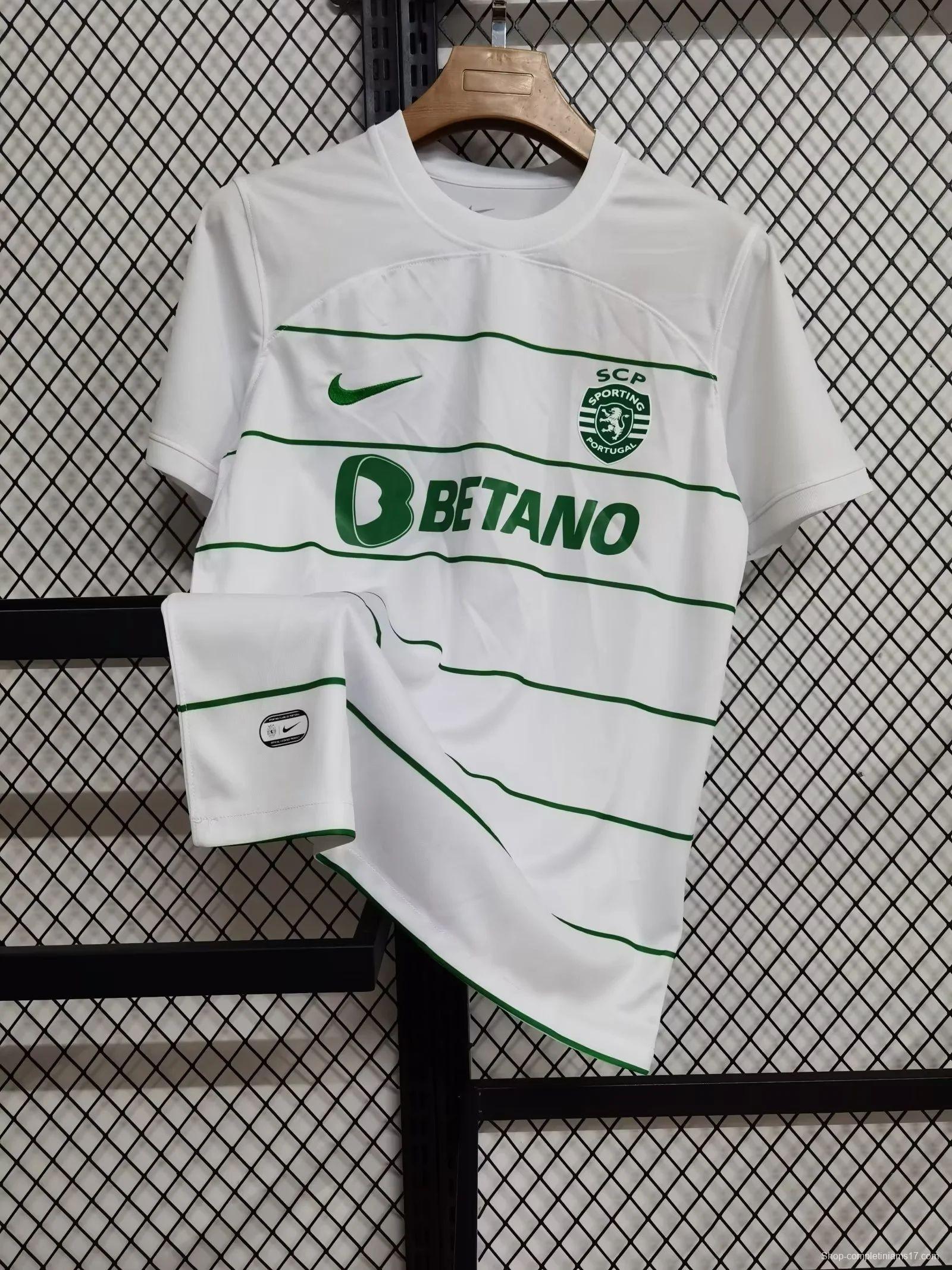 23/24 Sporting Lisbon Away White Jersey