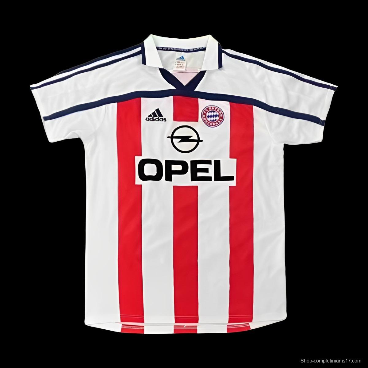 Retro 00/01 Bayern Munich Away Jersey