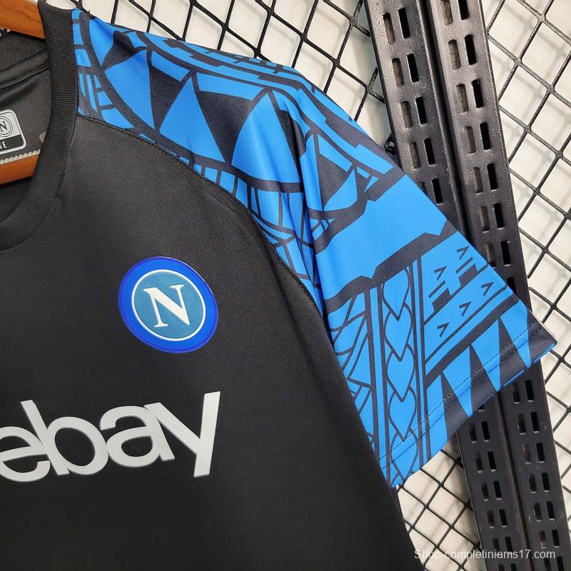 23/24 Napoli Blue/Black Jersey